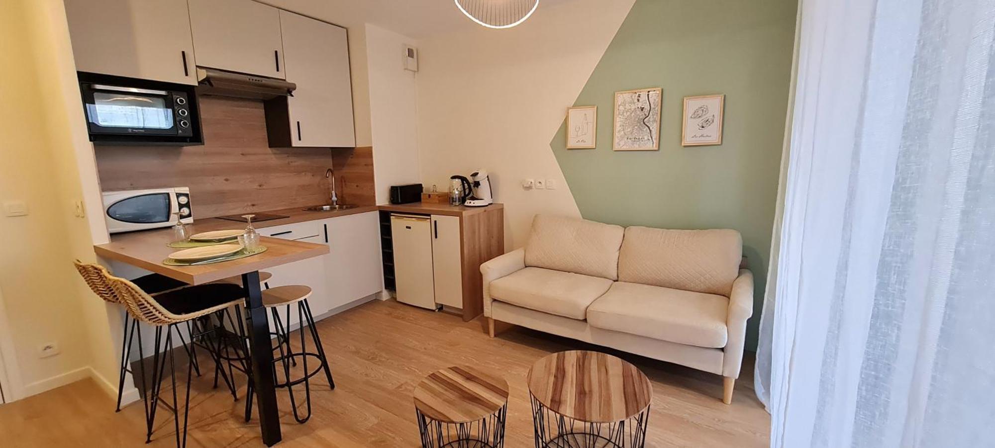 Coquet T2 Pied Bordeaux Appartement Bègles Buitenkant foto